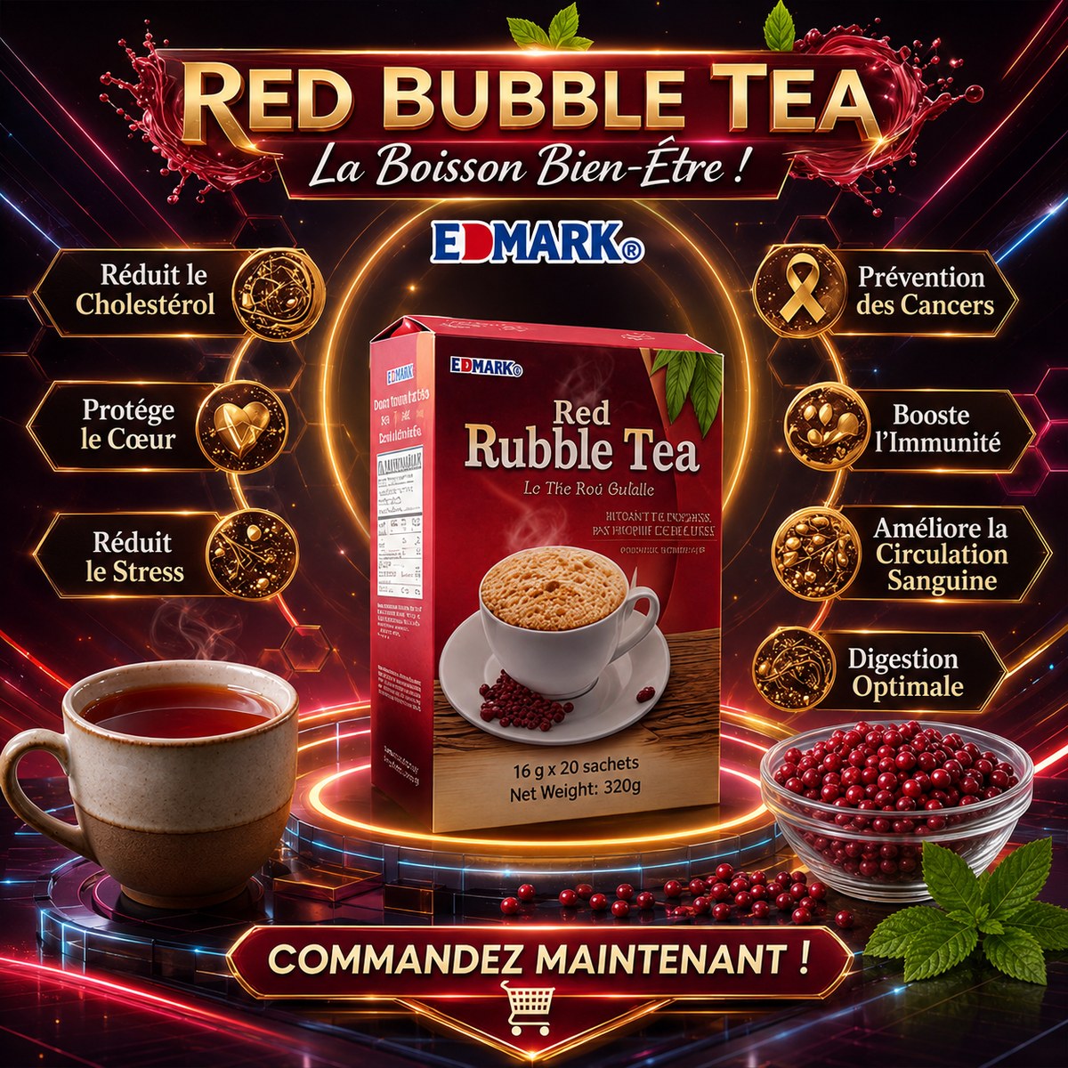 RED BUBBLE THEA — 4