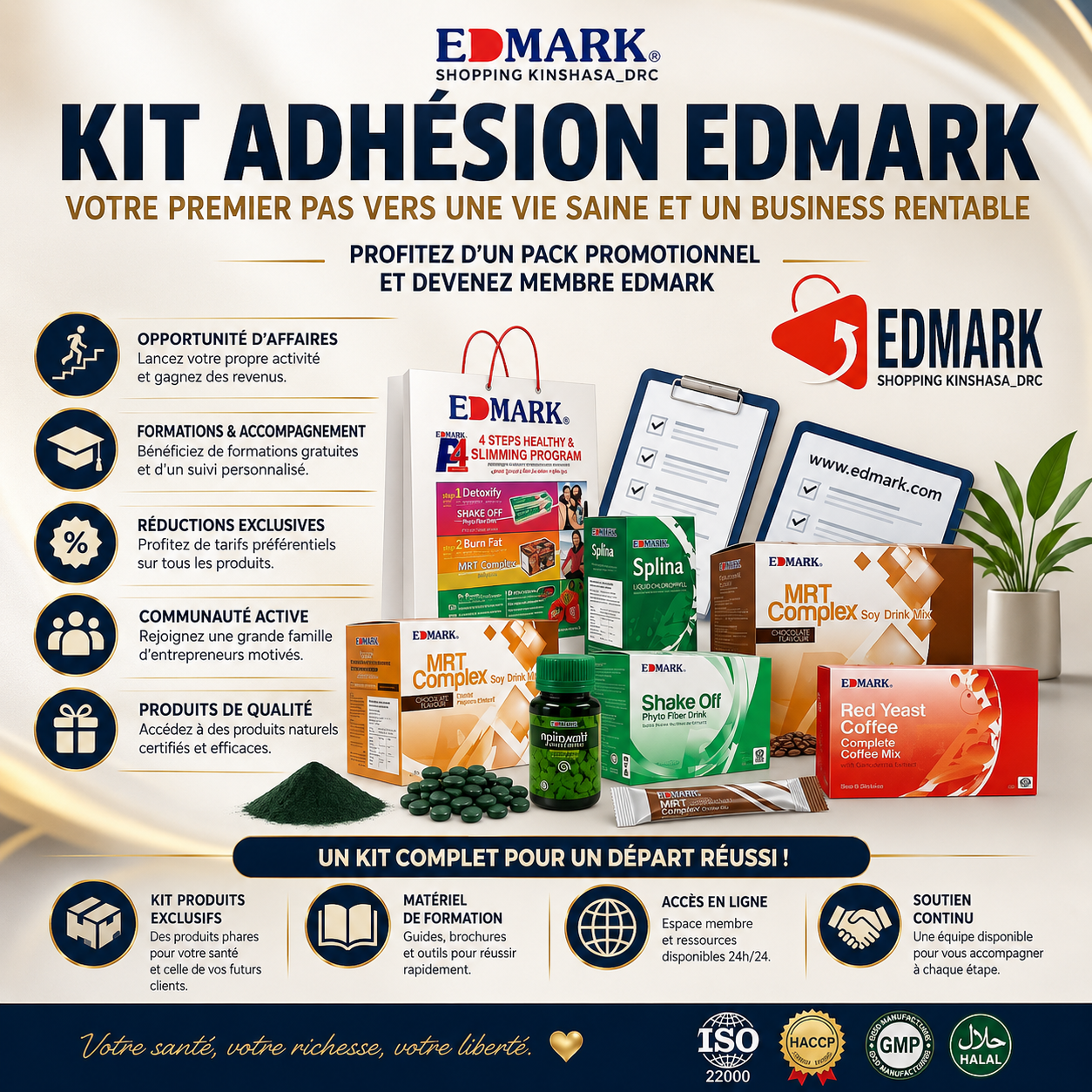 Elite P4 Plus — pack d'adhésion EDMARK