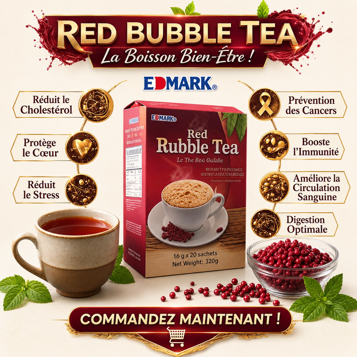 RED BUBBLE THEA