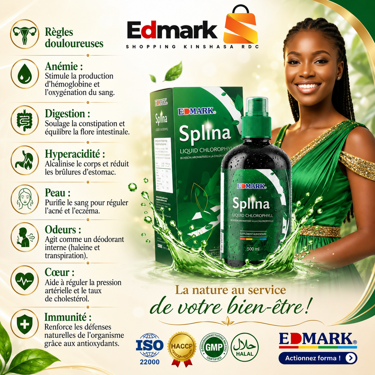SPLINA LIQUIDE CHLOROPHYLLE