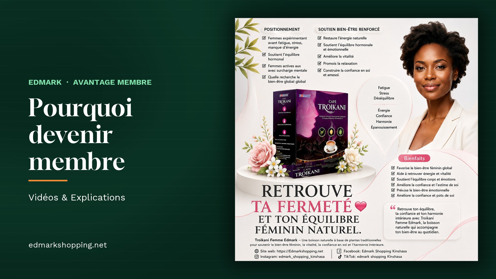 Pourquoi devenir membre EDMARK ?