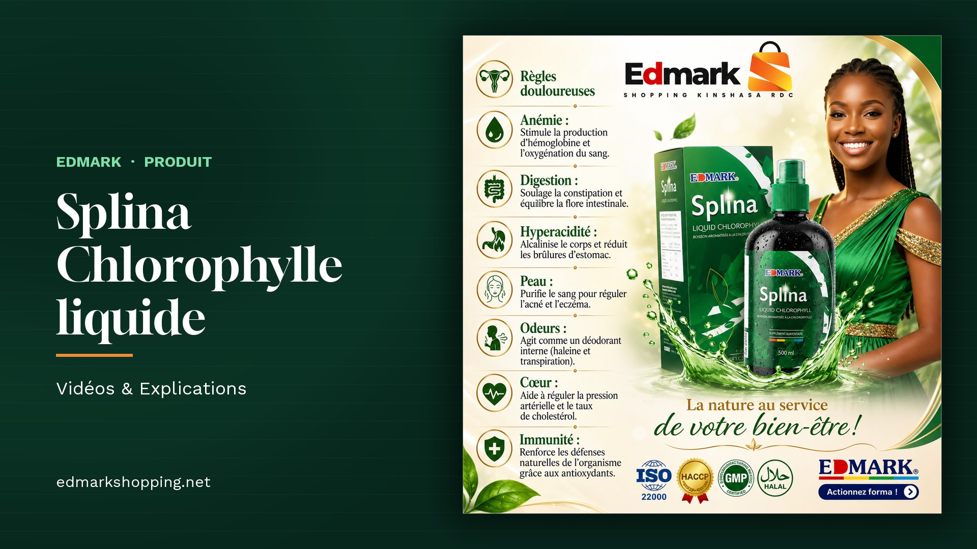 Splina Chlorophylle liquide